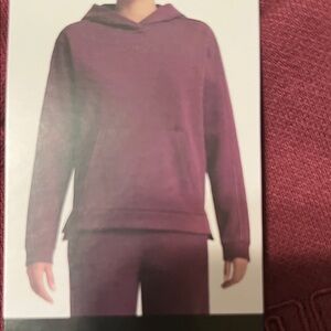 Puma Maroon Fleece Hoodie